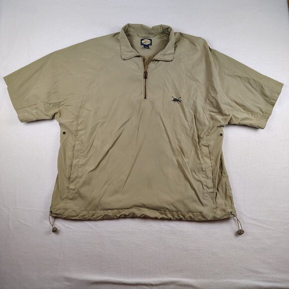 Tommy Bahama Birdie 1/4 Zip Pullover Golf Jacket Mercedes Logo Mens XL - Picture 1 of 10